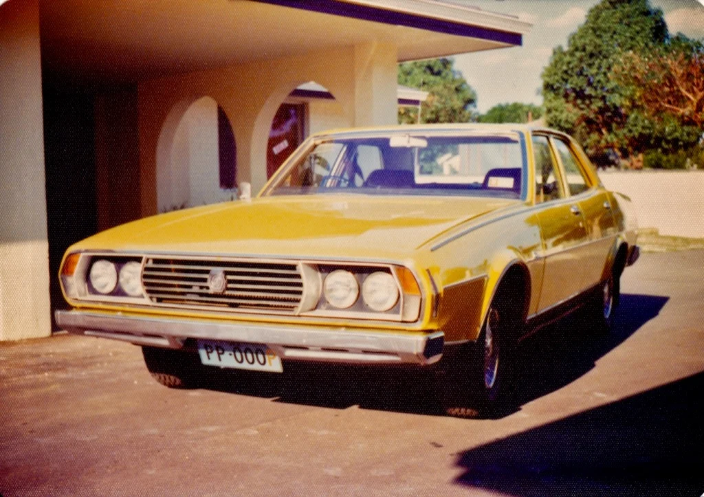 what possessed Peter Pickering to buy this lemon? This Leyland P76 was not long in Peter's driveway